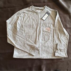 Vineyard Vines Heather Gray Long Sleeve Tee
